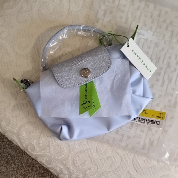 Longchamp Handbags - Longchamp Mini Bag in Powder Blue